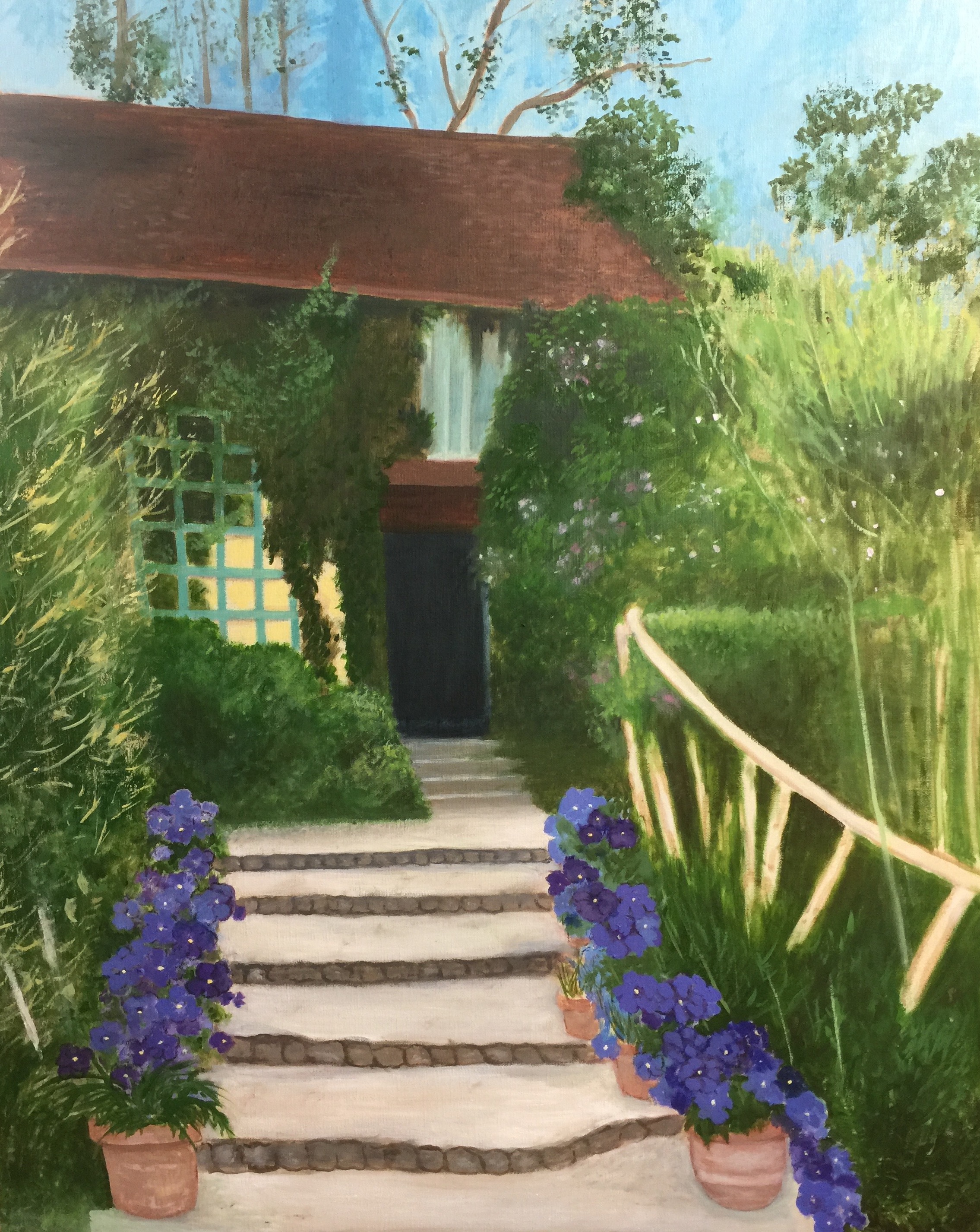 Baudy Hotel Garden, Giverny